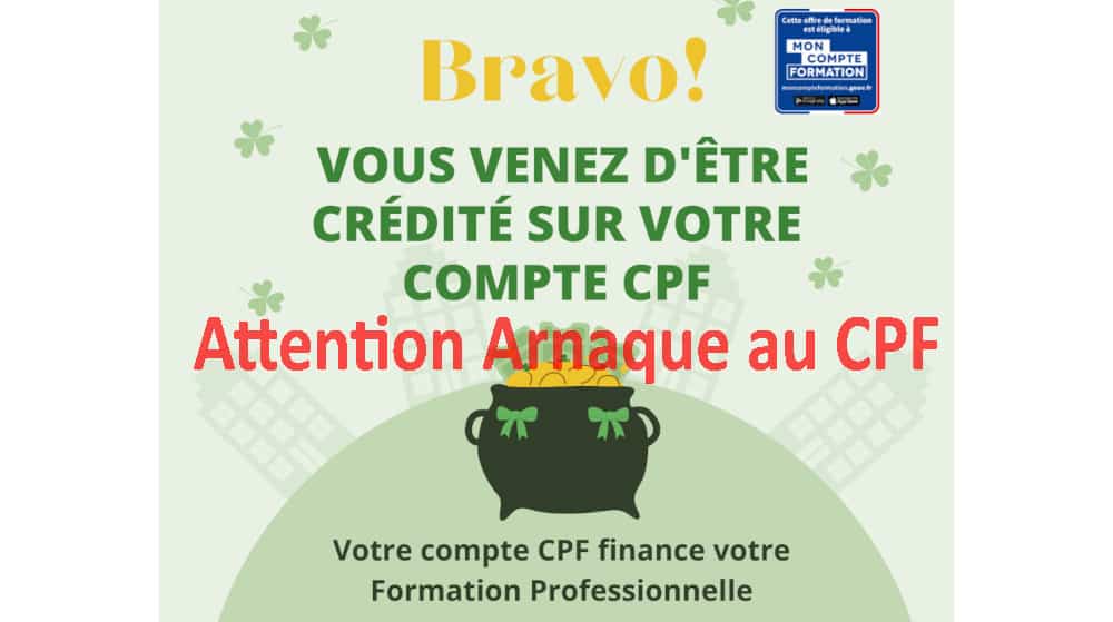 Les arnaques au CPF (Compte personnel de formation) se multiplient