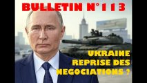 Bulletin n° 113 de Veille stratégique : reprise des négociations entre Russes et Ukrainiens ?