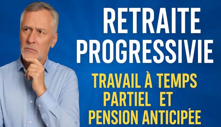 Retraite progressive : travail à temps partiel et pension anticipée, comment en profiter ?