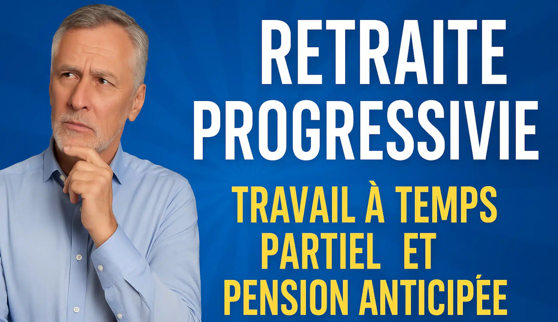 Retraite progressive : travail à temps partiel et pension anticipée, comment en profiter ?
