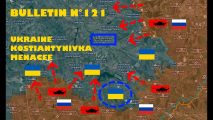 Bulletin n° 121 de Veille stratégique : Kostiantynivka menacée