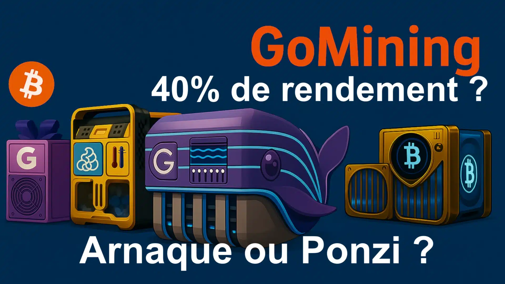 GoMining : rendement facile ou Ponzi déguisé ?