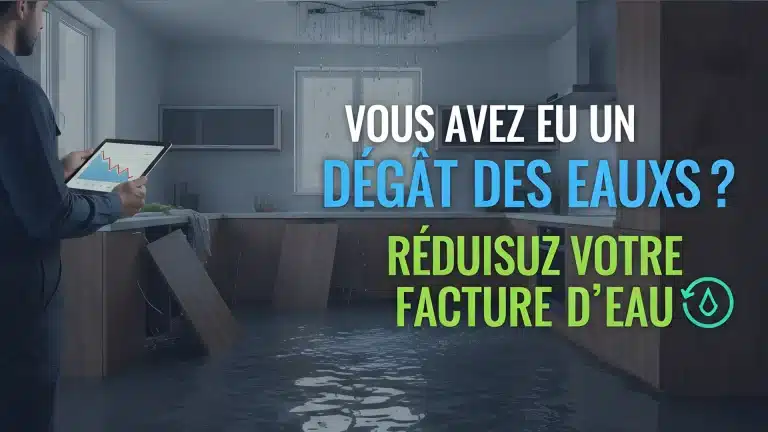 Demande de dégrèvement d’une facture d’eau après une fuite d'eau