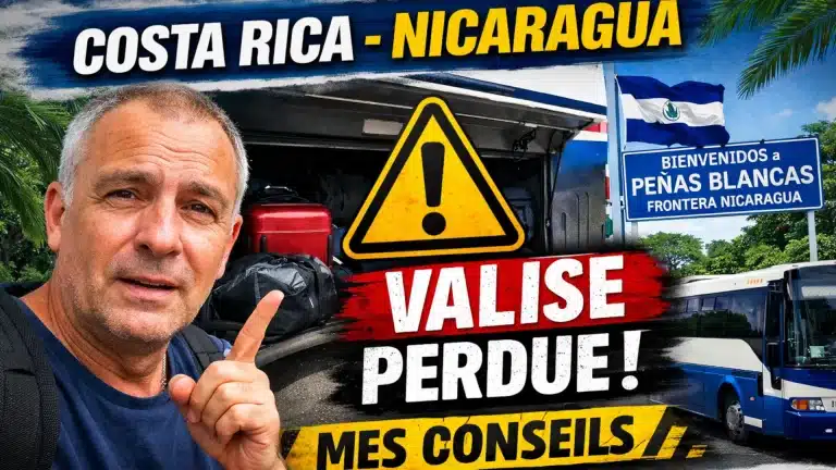 Bus au Costa Rica : attention à votre valise en soute