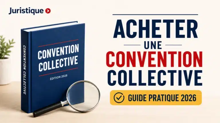 Guide pour acheter une convention collective au format papier ou PDF